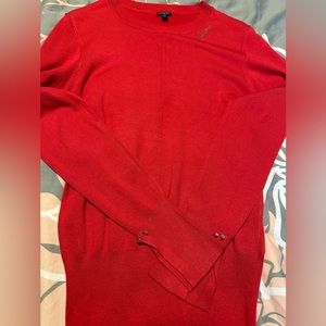 GUESS WOMEN SWEATER , UNUSED ! NEVER WORN , red color
